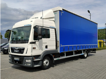 Curtainsider truck MAN TGL 12.250