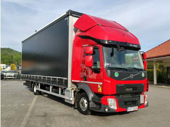 Curtainsider truck Volvo FL12.240 E6 Firana Tył Drzwi Dach Zsuwany Bogato Wyposażony !!!: picture 3