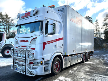 Box truck SCANIA S 580