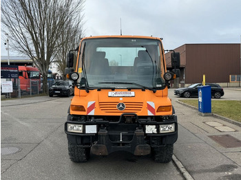 Tipper van Unimog U300 4x4 Dreiseitenkipper AHK Hydraulik Zapfwel.: picture 3