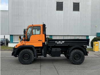 Tipper van Unimog U300 4x4 Dreiseitenkipper AHK Hydraulik Zapfwel.: picture 5