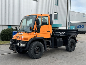 Tipper van Unimog U300 4x4 Dreiseitenkipper AHK Hydraulik Zapfwel.: picture 2