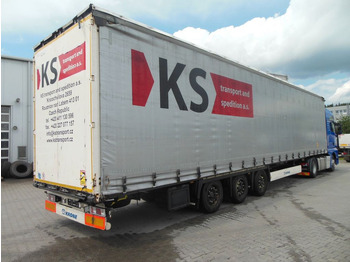 Curtainsider semi-trailer KRONE SD