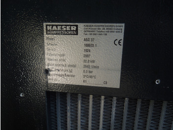 Air compressor KAESER ASD37: picture 3