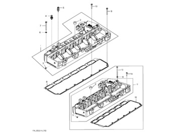 Intake manifold JOHN DEERE