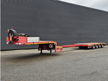 Low loader semi-trailer