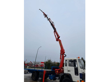 Dropside/ Flatbed truck, Crane truck Volvo FL6. Kran Palfinger PK10500.: picture 3