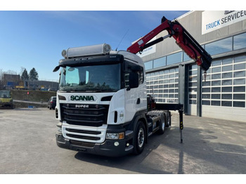 Crane truck SCANIA R 480