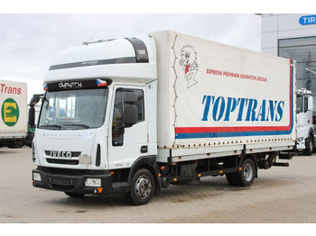 Curtainsider truck IVECO EuroCargo 75E