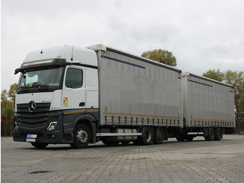 Curtainsider truck MERCEDES-BENZ Actros 2542