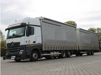 Curtainsider truck MERCEDES-BENZ Actros 2542