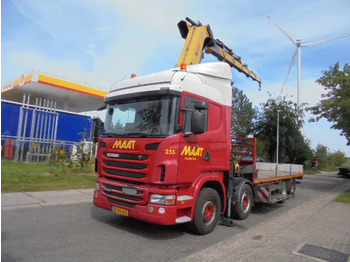 Crane truck SCANIA