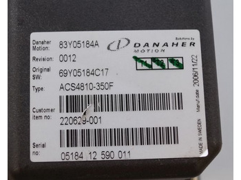 ECU for Material handling equipment Toyota/BT 220629-001 | Danaher motion AC Superdrive motor controller 83Y05184A A Danaher motion AC Superdrive motor controller 83Y05184A ACS4810-350F Rev 0012 sn. 0518412590011: picture 2