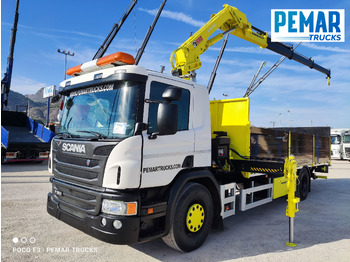 Crane truck SCANIA P 250