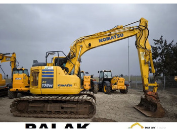 Crawler excavator KOMATSU PC138