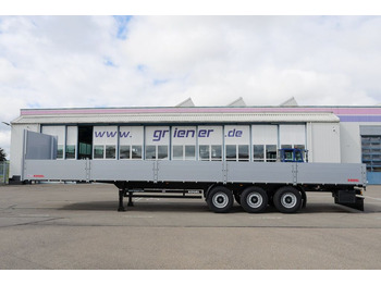 New Dropside/ Flatbed semi-trailer Kögel SN24/ BW 800 mm/144 x rungent. BPW/ LENKACHSE: picture 4