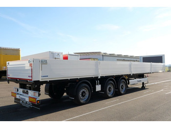 New Dropside/ Flatbed semi-trailer Krone SDP 27/BAUSTOFF/TRIDEC/BPW/RUNGENTASCHEN LIFT: picture 2