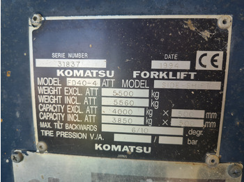 Material handling equipment KOMATSU