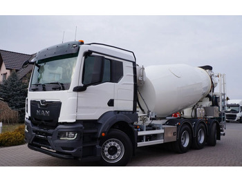 Concrete mixer truck MAN TGS 35.470 BETONOMIESZARKA 8X4 TRIDEM HYDRAULICZNA RYNNA 10 m: picture 3