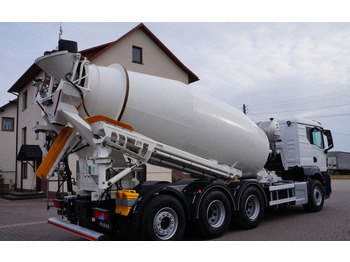 Concrete mixer truck MAN TGS 35.470 BETONOMIESZARKA 8X4 TRIDEM HYDRAULICZNA RYNNA 10 m: picture 5