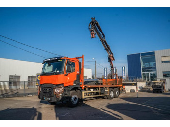 Dropside/ Flatbed truck RENAULT C 380