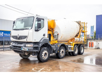 Concrete mixer truck RENAULT Kerax 410