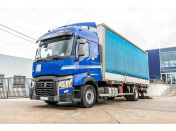 Curtainsider truck RENAULT T 460