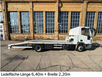 Tow truck, Van Iveco ML75E18 AUTOTRANSPORTER AUFBAU NEU ALU WINDE LED: picture 2