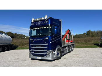 Crane truck SCANIA S 770