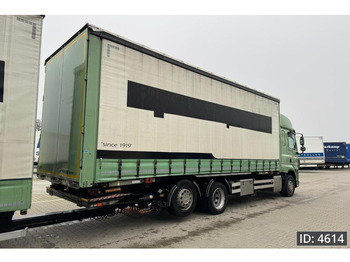 Curtainsider truck DAF CF 85.410 SC, Euro 6, Combi / 6x2 / BDF / Tail lift / Standklima: picture 3