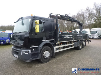 Crane truck RENAULT Premium 380