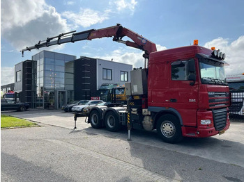 Crane truck DAF XF 105 460