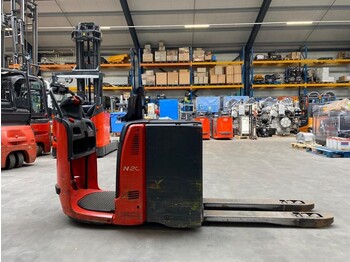 Pallet truck Linde N20 2 ton Elektrische Orderpicker Meerijder Palletwagen: picture 2