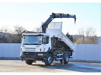 Crane truck, Tipper Scania P320 Kipper 3,90m *BORDMATIC*HIAB 122B-2DUO* TOP: picture 2