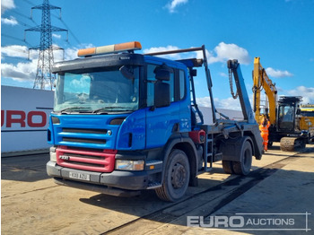 Skip loader truck SCANIA P 230