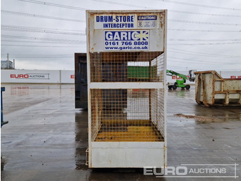 Construction equipment Fuel Safe COSSH Storage Cage: picture 4