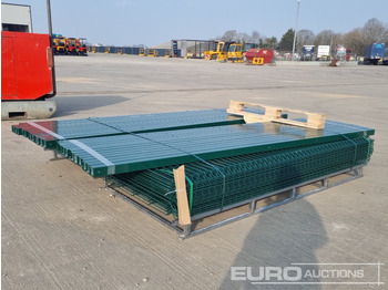 Construction equipment Unused Security Fencing, Panels (25 of), Posts Galvanised (26 of), Powder Coated: picture 3