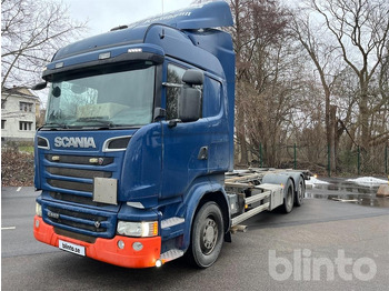 Container transporter/ Swap body truck SCANIA R 520