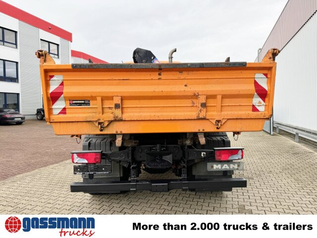 Tipper, Crane truck MAN TGA 18.310 4x4 BL, Winterdienstausttattung, Kran: picture 14