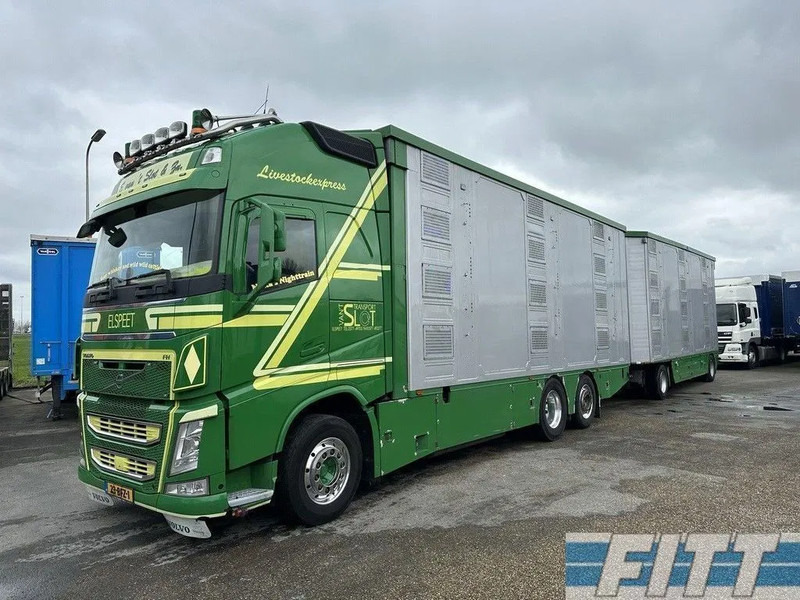 Livestock truck Volvo FH FH 540 6x2 1/2/3 Finkl Livestock -- Water and Ventilation - Lifting roof - Lifting floors + Trailer 1/2/3 Finkl: picture 6