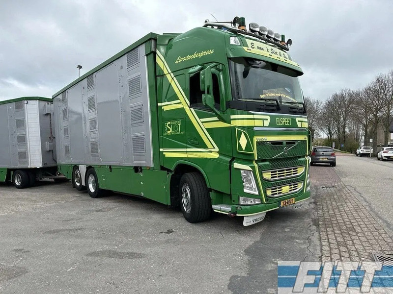 Livestock truck Volvo FH FH 540 6x2 1/2/3 Finkl Livestock -- Water and Ventilation - Lifting roof - Lifting floors + Trailer 1/2/3 Finkl: picture 7