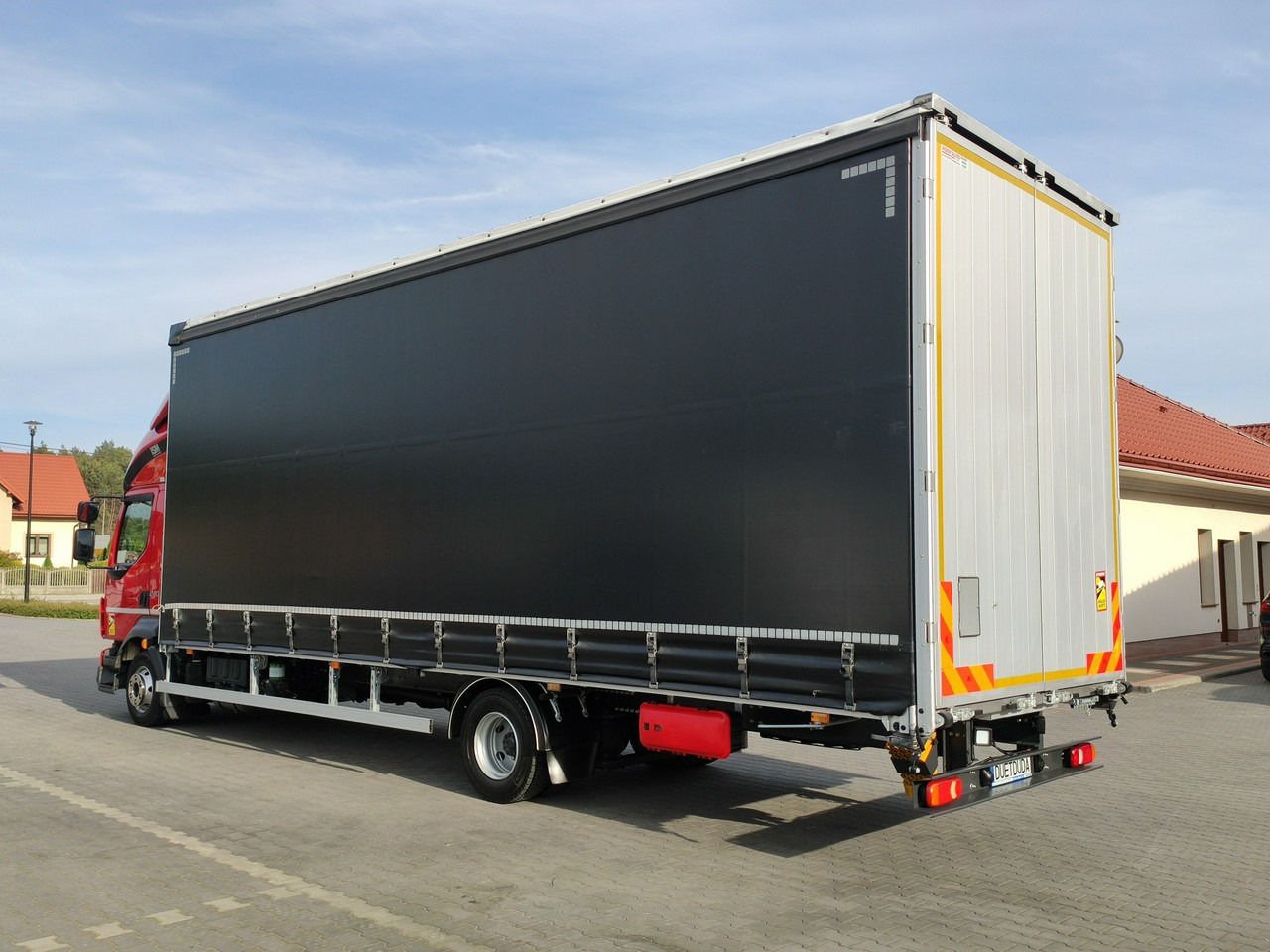 Curtainsider truck Volvo FL12.240 E6 Firana Tył Drzwi Dach Zsuwany Bogato Wyposażony !!!: picture 11