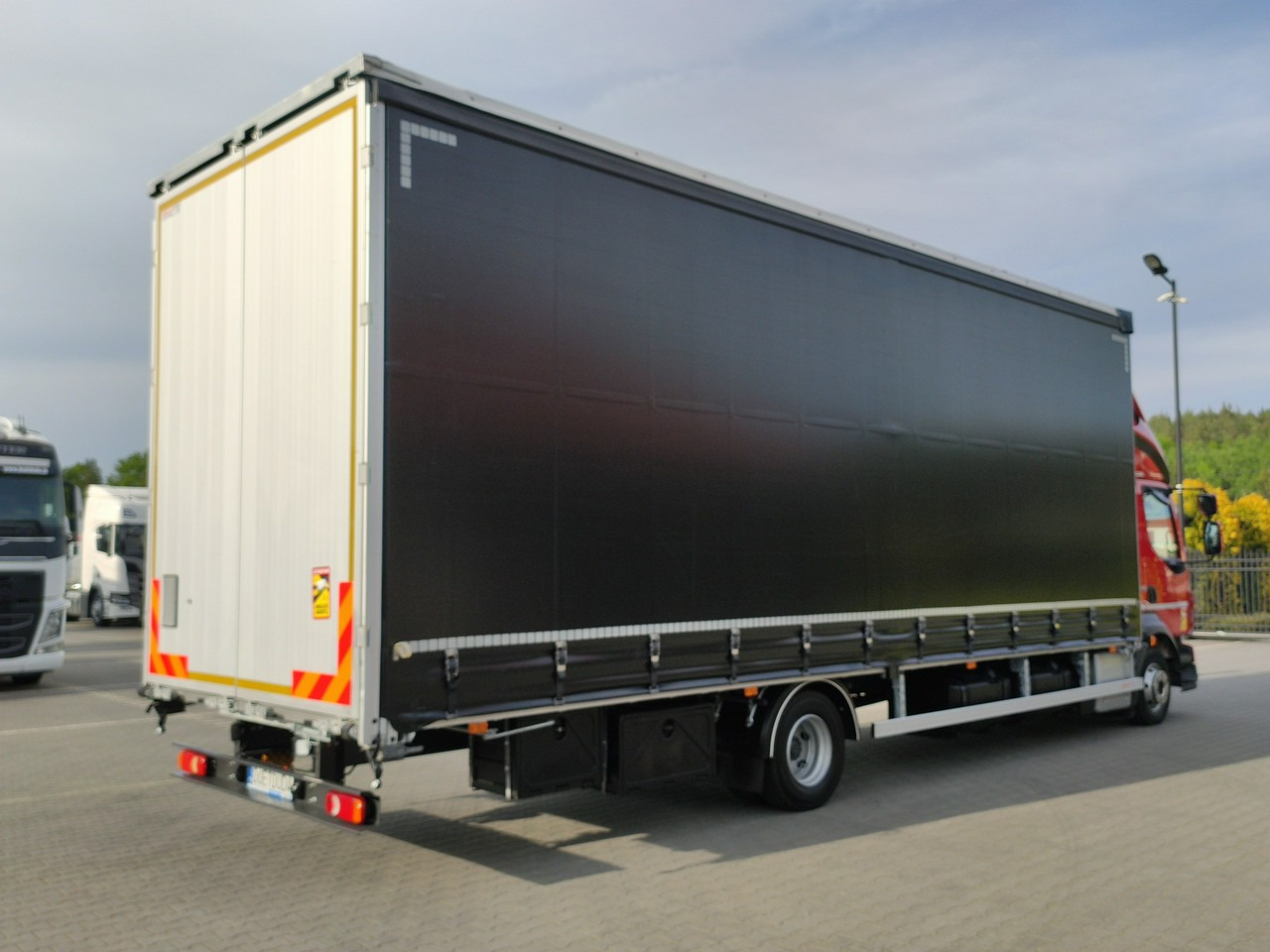 Curtainsider truck Volvo FL12.240 E6 Firana Tył Drzwi Dach Zsuwany Bogato Wyposażony !!!: picture 8