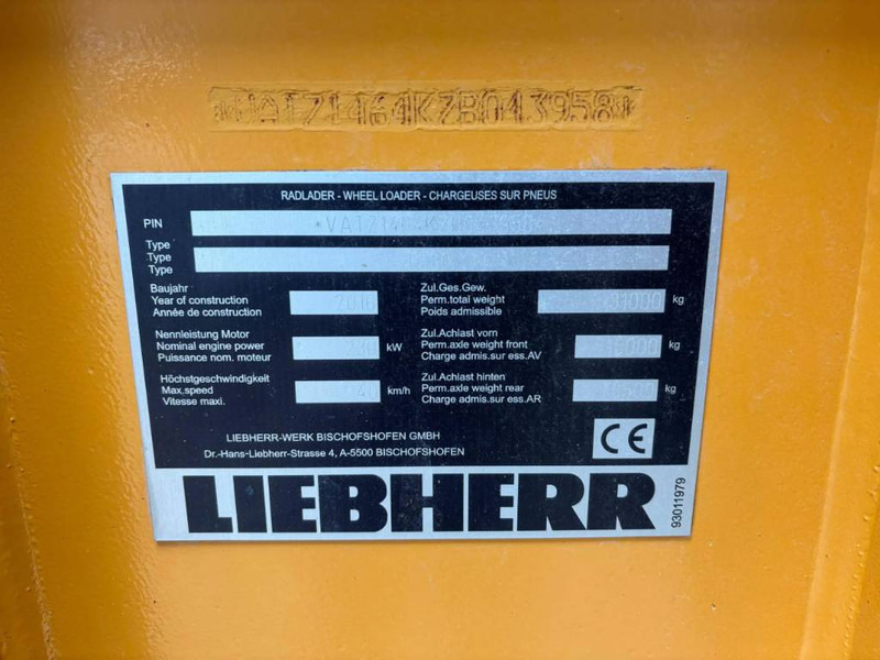 Liebherr L580 on lease Liebherr L580: picture 7