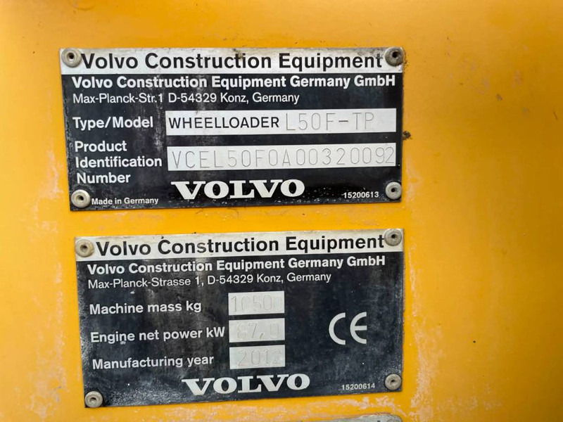 Wheel loader Volvo L50F: picture 6