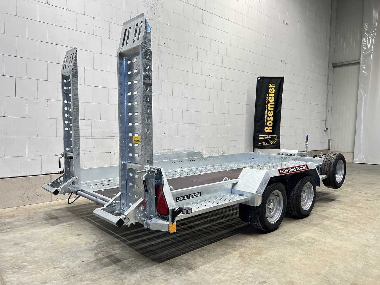 New Plant trailer BRIAN_JAMES Cargo Digger Plant 2 Maschinentransporter: picture 6