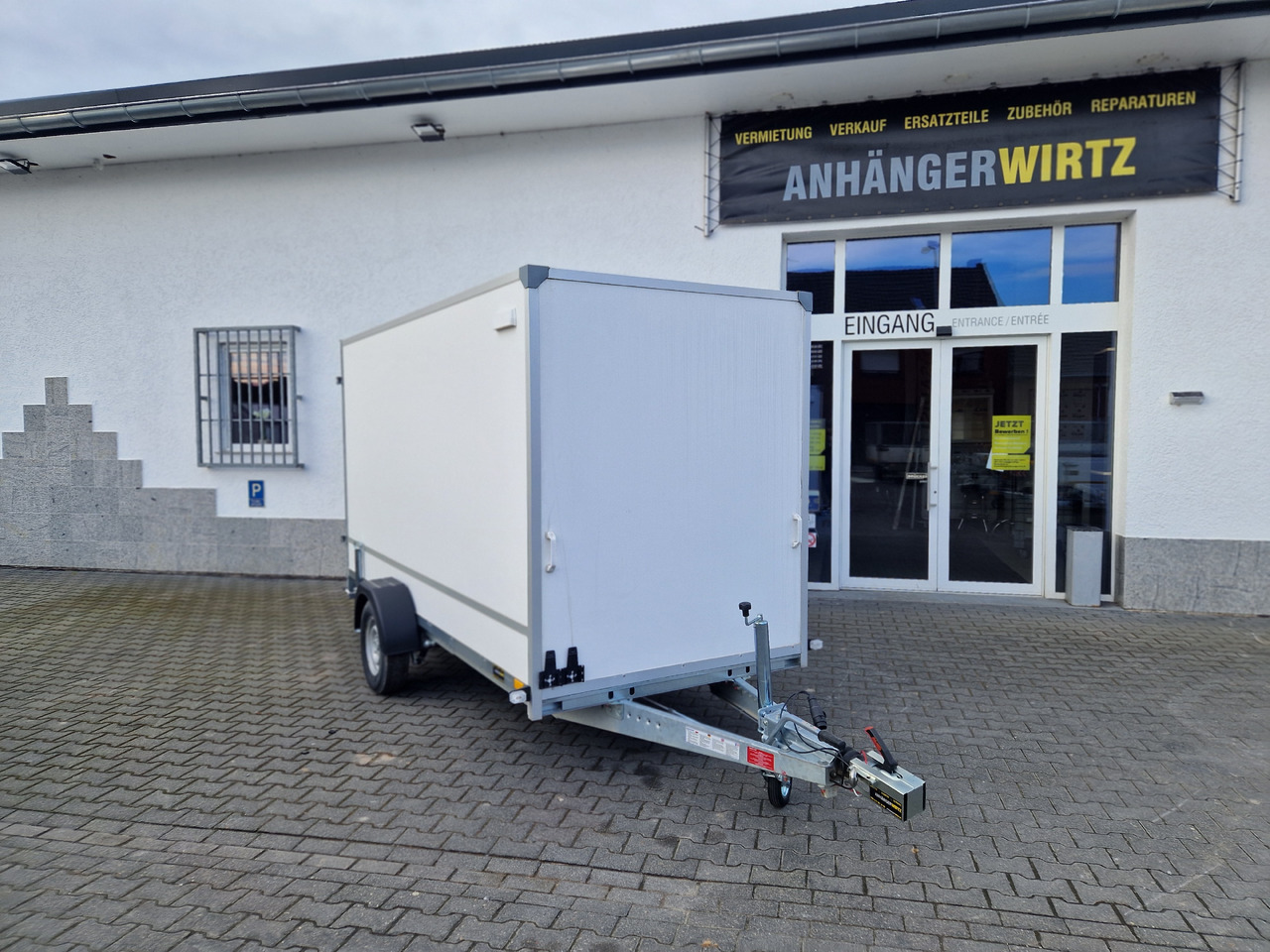 Closed box trailer Kargo F1336HD 358x146x180cm Zurrsystem (L) 1300kg 100km/H Modell 2025: picture 13