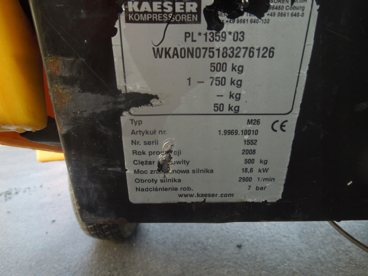 Air compressor KAESER M26: picture 9