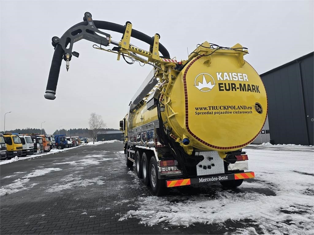 Municipal/ Special vehicle Mercedes-Benz WUKO KAISER EUR-MARK PKL 10.10 FOR CLEANING SEWAGE: picture 32