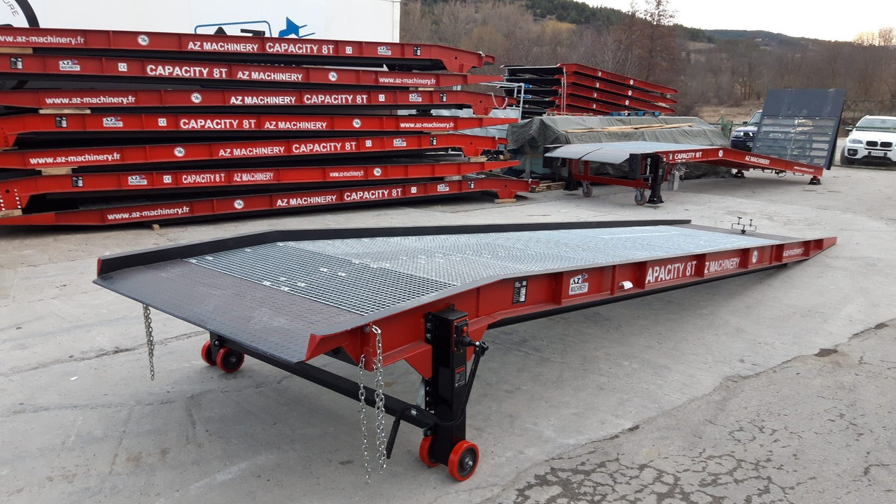 New Loading ramp **RENTAL** AZ RAMP-PRIME PRIME WLO + 8 .  Industrial Mobil Loading Ramp: picture 7